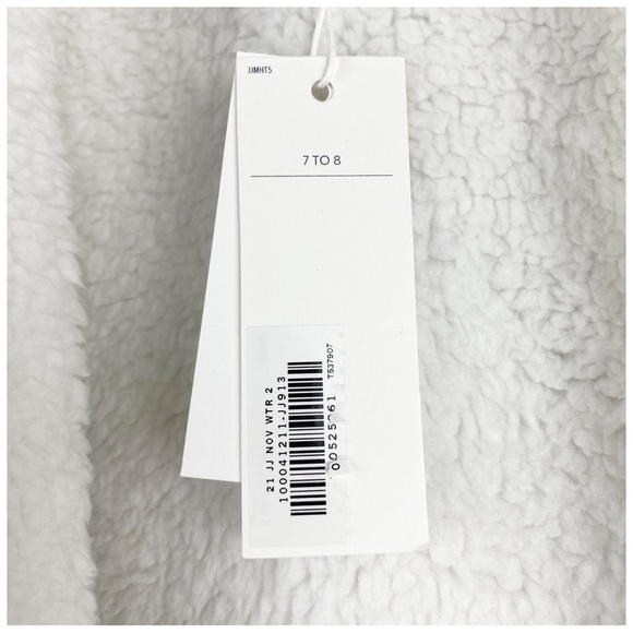 NWT‎ Janie & Jack Connor Navy Sherpa Lined Size 7-8 - Picture 8 of 10